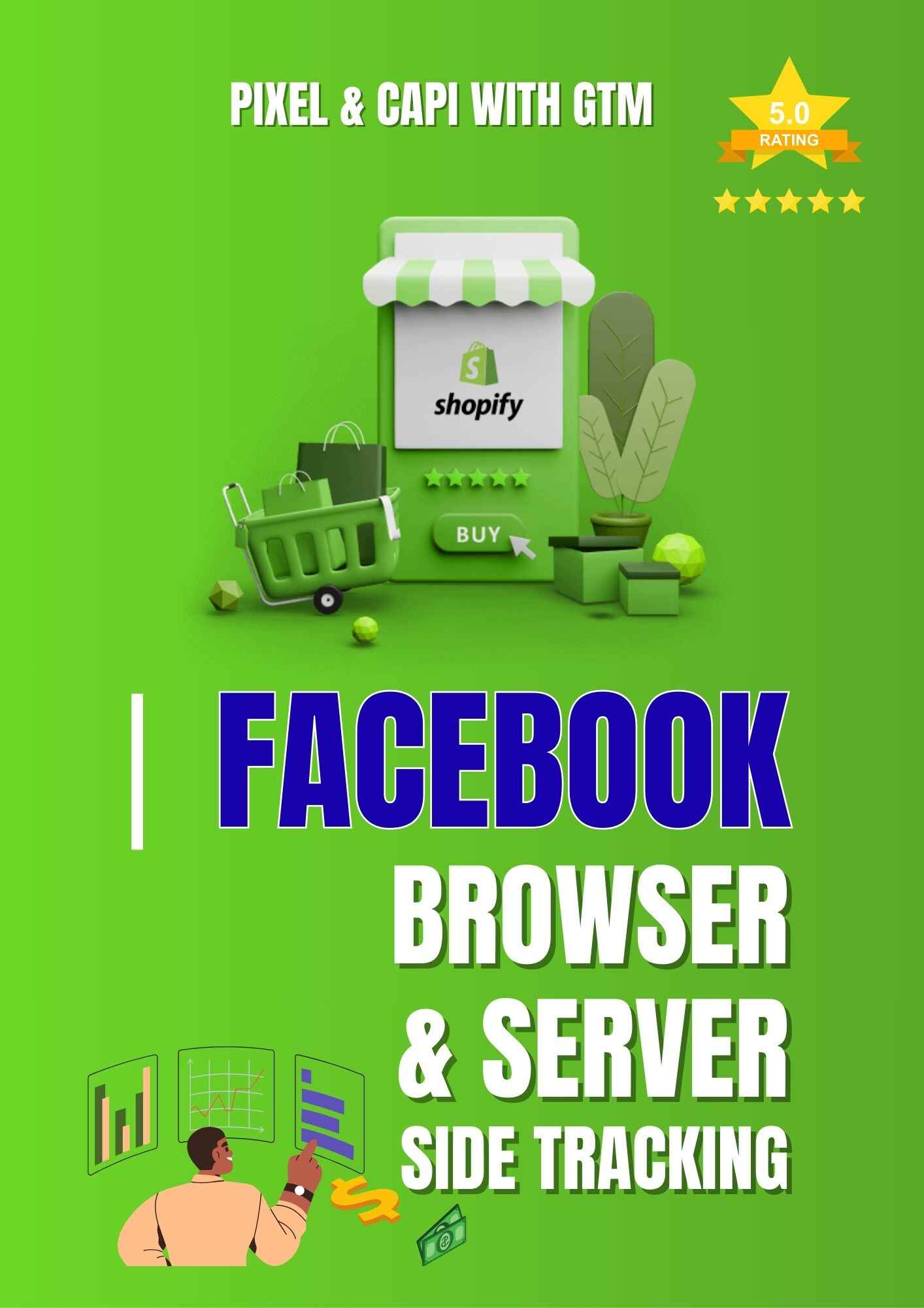 pixel & CAPI WITH GTM (1) Shopify Datalayer Enable, Meta Pixel and CAPI Setup GTM JSON - Image 1